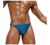 Grande Taille String Homme Sexy Serpentine Hot Mini Tanga Taille Basse Bikini Strings Ficelle Ouverte String de Bain Slip Chic T-Back sous-vêtement