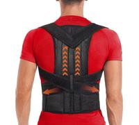 Grande Taille XS À 5XL Correcteur De Posture Confortable Corset Lombaire Hommes Et Femmes Ceinture De Maintien Dorsale Complète Soulage Les Douleurs Du Haut Et Du Bas Du Dos(S)