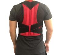 Grande Taille XS À 5XL Correcteur De Posture Pour La Taille Et Le Dos Prévention De La Scoliose Améliore La Posture Du Dos Bossu Hommes Et Femmes Corset Lombaire(Rouge,XX-Large)