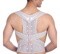 Grande Taille XS À 5XL Correcteur De Posture Réglable Pour Scoliose Hommes Et Femmes Corset Lombaire Pour Redresser Les Épaules Soulagement Des Douleurs Lombaires Et Dorsales(Gary,XS)