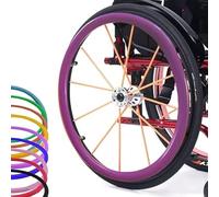 Grande tapisserie murale en macramé, Housse de protection antidérapante en silicone for fauteuil roulant, résistante à l'usure, for une meilleure adhérence et une meilleure traction.(Purple,22in)