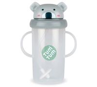 Grande tasse anti fuite + paille le