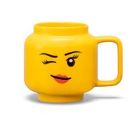 Grande tasse en céramique Fille au clin d'ail