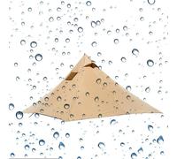 Grande tente de camping - Tentes familiales de trekking Hot Teepee | Tente chaude Types de dôme respirant ultra-léger avec grand espace | Tentes de camping - Sac à dos pour la famille de ca