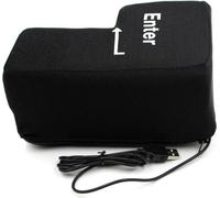 Grande touche d'entrée USB - Oreiller géant et doux pour la sieste au bureau, le soulagement du stress et un cadeau amusant pour les collègues & amis