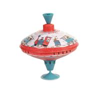 Toupie Train en métal Egmont Toys - Jouet traditionnel pour enfant de 3 ans et plus rouge TU