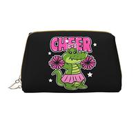 Grande Trousse de Maquillage de Voyage en Cuir, Organiseur de cosmétiques, Portable, étanche, avec Fermeture éclair, pour Femmes et Adolescentes. Cheer The Crocodile