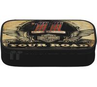 Grande Trousse De Maquillage De Voyage Harley Davidson Pour Femmes Et Filles
