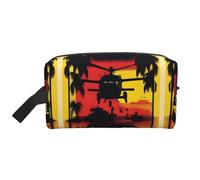 Grande Trousse de Maquillage de Voyage réutilisable, Pochette de Rangement à imprimé Apocalypse Now pour Produits de Toilette, Maquillage et Accessoires