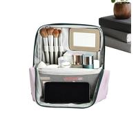 Grande trousse de maquillage verticale avec, pourpre, Medio, Voir description