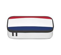 Grande trousse de rangement pour adolescent avec drapeau néerlandais - Pour l'école, le collège, les affaires, les voyages