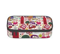 Grande trousse de rangement pour l'école, le journal en anglais, pour adolescent, papeterie, école, université, affaires, voyage