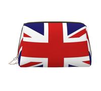 Grande trousse de toilette de voyage avec fermeture éclair et drapeau du Royaume-Uni pour la maison et les voyages