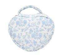 Grande trousse de toilette de voyage, trousse de maquillage avec poche avant zippée pour femmes et filles