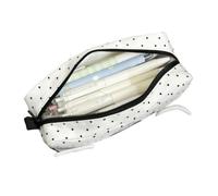 Grande trousse de toilette esthétique avec fermeture éclair