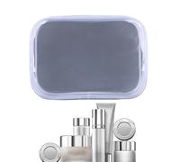 Grande trousse de toilette transparente avec fermeture éclair pour salle de bain de voyage, M, Consulte la descripción, Voir description