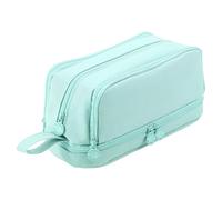 Grande Trousse - Porte-stylos Grande école - Sac Stylo avec 4 Compartiments pour école étudiants, garçons, Filles, Adultes, Bureau, Bleu, Reportez-Vous à la Description, Se référer à la