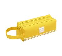 Grande Trousse Scolaire Garçon Fille Trousse Ecole Double Compartiment | Multifonction Plumier Pochette Multifonction Pour Marqueurs Idéal Pour La Rentrée Et Ranger Stylos Et Accessoires