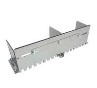 Grande truelle à carrelage, truelle crantée, épandeur de colle à carrelage, outil professionnel de nivellement de carrelage, for carrelage en couche mince, sol et mur(Size2,80cm)