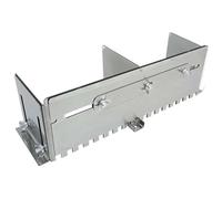 Grande truelle à carrelage, truelle crantée, épandeur de colle à carrelage, outil professionnel de nivellement de carrelage, for carrelage en couche mince, sol et mur(Size1,80cm)