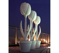 Grande Tulipe décorative, modèle EXPO blanc Blanc