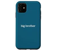 Grande Typographie Minimaliste Motif Famille frère Coque pour iPhone 11