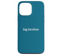 Grande Typographie Minimaliste Motif Famille frère Coque pour iPhone 13 Pro Max