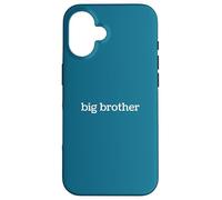 Grande Typographie Minimaliste Motif Famille frère Coque pour iPhone 16