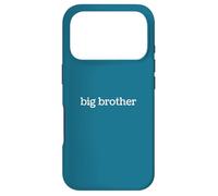Grande Typographie Minimaliste Motif Famille frère Coque pour iPhone 17 Pro