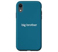 Grande Typographie Minimaliste Motif Famille frère Coque pour iPhone XR