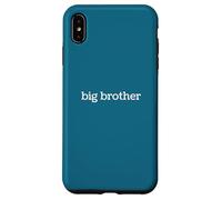 Grande Typographie Minimaliste Motif Famille frère Coque pour iPhone XS Max