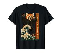 Grande Vague de Pandazilla rouge T-Shirt