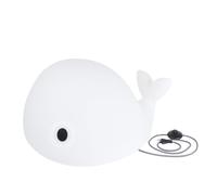 Grande veilleuse baleine Moby blanc