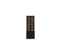 Grande vitrine en bois noir Auriac