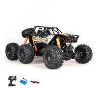 Grande Voiture amphibie télécommandée 1:8, 6 Tours d'escalade, Camion Tout-Terrain, véhicule RC, Grand Buggy RC à Torsion, Jouet pour Adultes, Cadeau(Orange)