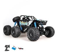 Grande Voiture amphibie télécommandée 1:8, 6 Tours d'escalade, Camion Tout-Terrain, véhicule RC, Grand Buggy RC à Torsion, Jouet pour Adultes, Cadeau(Blue)