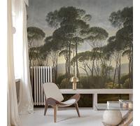 Grandeco Acient Tree Forest Papier peint 3 panneaux répétables Vert 1,59 x 2,8 m