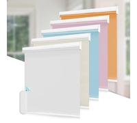 Grandekor Store Occultant Électrique avec Télécommande Isolant Thermique Personnalisable Largeur 45-120cm, Hauteur 50-200cm (avec/sans Perçage) pour Fenêtre Chambre