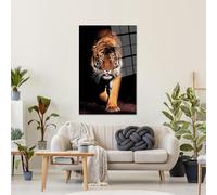 Grandes affiches et impressions d'animaux sauvages, toiles murales représentant un tigre, peinture d'animaux sauvages, pour salon, décoration d'intérieur, cadre 30 x 40 cm