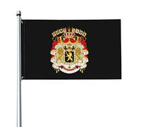Grandes Armoiries De La Belgique Drapeau De Jardin Drôle Drapeaux De Jardin Colorée Garden Flag Pour Porche Extérieure Balcon 90X150Cm