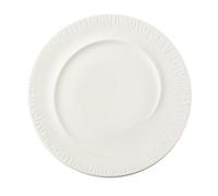 Grandes Assiettes Modernes Assiette plate blanche créative for restaurant, assiette à gâteau, steak, nourriture occidentale, en céramique for la maison Assiettes Empilables