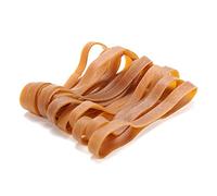 Grandes bandes en caoutchouc 102 x 10 mm très résistantes pour fournitures de bureau, poubelles, dossiers, élastiques en caoutchouc transparent pour cheveux