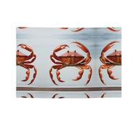 Grandes bannières de vacances à motif crabe rouge et toiles de fond à suspendre - Décorez facilement votre scène de fête