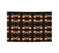 Grandes bannières de vacances à motif pêche et toiles de fond à suspendre - Décorez facilement votre scène de fête