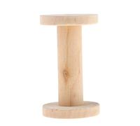 Grandes bobines en Bois Non Fini 5 x 8,4 cm.