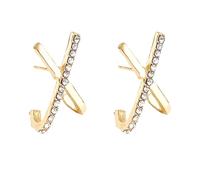 Grandes boucles d'oreilles avec pierre de naissance en forme de tête de mort, boucles d'oreilles colorées en forme de tête de mort pour filles, Einheitsgröße, Alliage de zinc