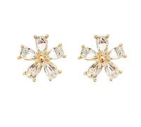 Grandes boucles d'oreilles avec pierre de naissance en forme de tête de mort, boucles d'oreilles colorées en forme de tête de mort pour filles