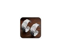 Grandes boucles d'oreilles créoles dorées martelées pour femme - Tendance - Grand cercle - Boucles d'oreilles pendantes uniques - Accessoires de fête uniques - Cadeaux, Large, Métal, Pas de gemme