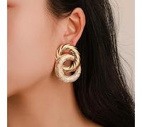 Grandes boucles d'oreilles pendantes bohème vintage tribal ethnique creux sculpté argent gitane géométrique floral bijoux pour femme bijoux tendance automne mode femme