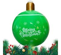 Grandes Boules de gonflables - 19,7 Pouces, décorations de imperméables en PVC, Ornements de pelouse extérieurs | Boules de Noel gonflables pour fête, Cour, Balcon, Magasin, Porche,